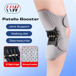 CCW 1Pcs Breathable Leg Protector Non-Slip Power Lift Knee Pads Joint Support Knee Pads Rebound Spring Force Knee Booster