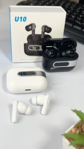 2025 WISELION TWS U10 | Bluetooth 5.4 | LED Display | Gaming Headset | Bass Earbuds | water proof IPX5