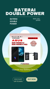 Baterai C21P2301 Compatible Asus Rog Phone 8 / Rog Phone 8 Pro Original