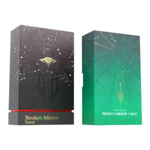 WohStudios | Shattered Mirror V Tarot Cards Golden Edge