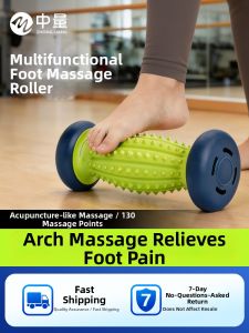 ZHONGLIANG | Foot Arch Muscle Relaxation Massage Roller Acupoint Unblocking Tool