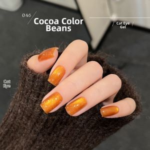 Kasi | Sparkling Amber Brown Blue Purple Nail Polish Gel