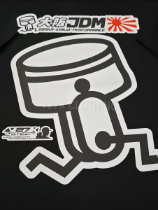 JDM OSAKA KANJO PERFORMANCE SHIRT CAR PARTS BRAND LOGO JDM V27X CLOTHING CAR SHIRT D36 V1B