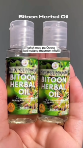 Bitoon Herbal Oil Original Bitoon Herbal Gamot sa Bukol Pangtunaw Sa Bukol Goiter Pure Organic | SLS