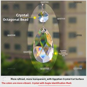 QIANYUE | French Luxury Style Bar Crystal Linear Chandelier
