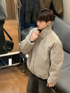 LIUBU | American Style Fur and Leather Mix Winter Jacket