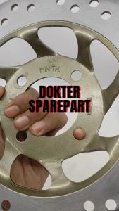 KPH PAKET 3 PIRINGAN CAKRAM DEPAN + DISPAD DEPAN + KAMPAS BELAKANG KHARISMA SUPRA / REM / CAKRAM