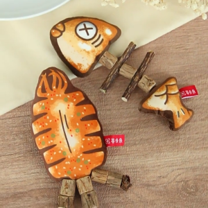 Cat Self-Play Fish Toy  Catnip Silvervine Teeth Cleaning Pet Chew Toy