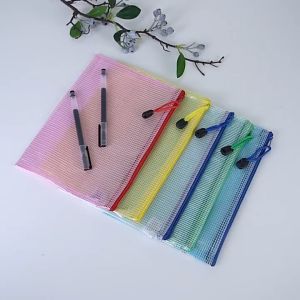 A4 File Bag Transparent PP File Storage Bag Big Capacity Document Bag Student File Folders  Folder Writing Board WJ10