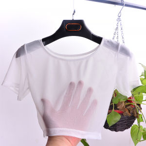 Crop Top T-Shirt Modale Slim Fit