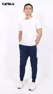 CATELU Celana Joger Panjang Navy - Jogger Pants Pato