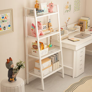 XUXU 5 Tier Bookshelf Multipurpose Rak Serbaguna Incline Shelf Metal Kitchen Rack Storage Shelf Rak Besi Display Rack File Organizer Rak Buku Murah 架子