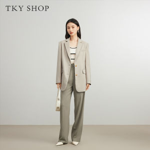 Áo Blazer Đơn Giản Phong Cách Hàn Quốc Mùa Xuân Mới Kiểu Kinh Doanh Thời Trang Cho Người Đi Làm