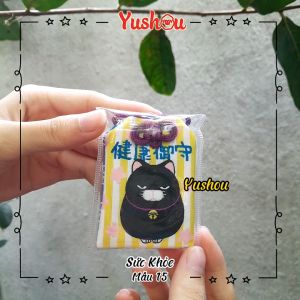 Móc Khóa Yushou Sức Khỏe - Mẫu 15 (Kiểu Omamori) Có sẵn.