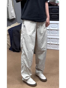 กางเกงทำงานผ้าไนลอนแห้งเร็วสำหรับผู้ชาย กางเกงขายาวลำลองฤดูร้อน กางเกงขายาวปีนเขา กางเกงขายาวแบบสวมสบาย ทรงตรง ทรงตรง ทรงตรง