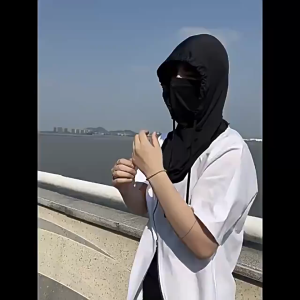 [BAZZAR] Balaclava Men Women Face Mask Sun/UV Protection Breathable Long Ice Silk Neck Covers for Cycling Motorcycle Fishing