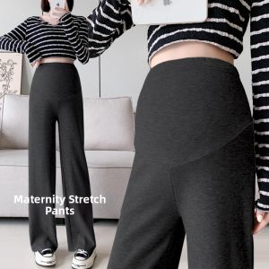 MIAOLIYAO | Thickened & Warm Loose Legged Wide Pants for Pregnant Women