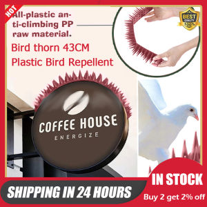 10Pcs/1Pcs Bird Spikes Anti Pigeon Spikes Plastic Anti Climb Fence Wall Spikes Cat Intruder Deterrents Repellents Outdoor Garden