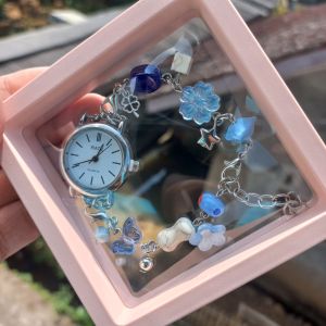 JAM TANGAN BEADS | Watch Bracelet | Jam manik kaca jombang model rantai