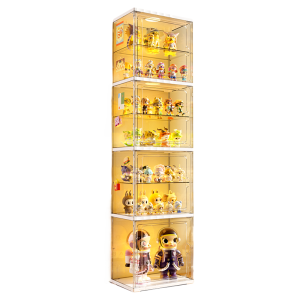 ASCOR | Transparent Acrylic Display Cabinet for LEGO Toys and Blind Boxes
