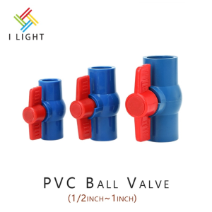 (Wholesale/1 CTN)PVC Fittings Union Patente Pipe Gate Ball Valve 1/2",3/4",1" Water Pipe Joint