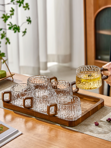 Baroquehouse | High-end Heat-resistant Ice Glass Tea Set