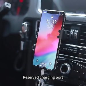 360 ° Rotatable Car Mobile Phone Holder | Auto Grip | Aircon Vent Mount (4.7-6.6)