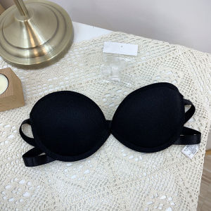 Beauty Back Small Chest Push up Tube Top Bra Open Back Invisible with Steel Ring Push-up Strapless Non Slip French Underwear Women