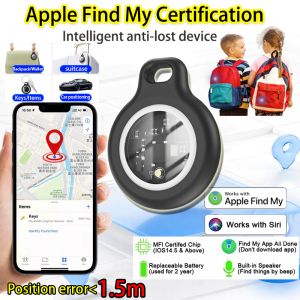 【100% Accurate Positioning】MiNi GPS Tracker Finder Locator Bluetooth Tracker Item Finder and Pet Locator Bluetooth Anti-Lost Device Pet Kids Bag Wallet Tracking for IOS