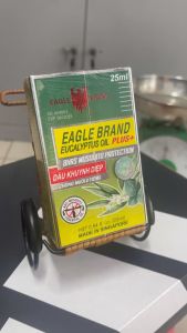 DẦU KHUYNH DIỆP CON Ó EAGLE BRAND EUCALYPTUS OIL PLUS + 25ML - HÀNG NHẬP KHẨU SINGAPORE