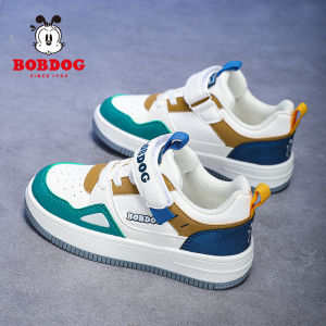 Bobdog Boys Sneakers Breathable Mesh Casual Sports Shoes for Primary School Students Spring Autumn Collection Trendy Low Top