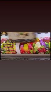 Cetak Banner Cetak Spanduk Es Buah Segar Ukuran 200X50 CM BISA REQUEST