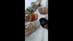 SANDAL HEELLS WANITA A41 HAK TAHU 5CM SEPATU WANITA CHERRY COLLECTION