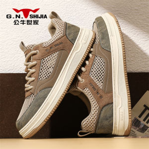 GN..SHIJIA | Giày Vải Nam Thoáng Khí Chống Trượt Kháng Mùi