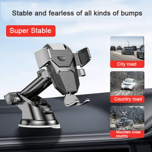2025 New Universal Sucker Car Phone Holder 360 Rotatable Windshield Car Dashboard Mobile Cell Support Bracket for 4.0-7.0 Inch