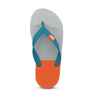 Thailand Rubbersoul Natural Latex Soft Bottom Super Light and Comfortable Color Matching Flip Flops Shoes Net Red Couple Beach Shoes