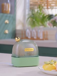 Fecie เครื่องต้มไข่เรือกลไฟไข่ใบเล็กแบบอเนกประสงค์สำหรับหอพักบ้านเครื่องทำอาหารเช้าสายเดี่ยว ขนาดเล็กปิดเครื่องอัตโนมัติ BH0524