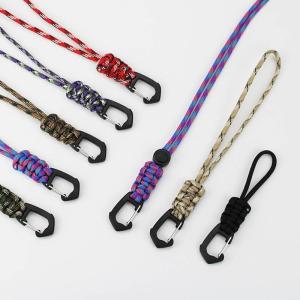 Outdoor Plastic Keychain Lanyard Anti-Lost Wrist Hook Multi-Functional Quick Hang Carabiner Triangle Hook Creative Gift Keychain
