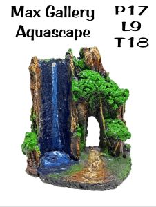 aquarium Aquascape ornamen hiasan aquarium Thema air terjun bidadari