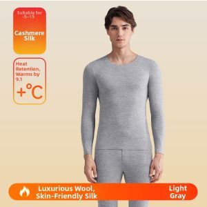 Baisina | Wool Silk Warm Thermal Underwear Set