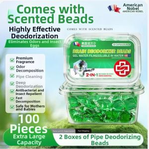 DAIMIDUO | Odor Eliminating and Pest Controlling Drain Cleaner Pearl