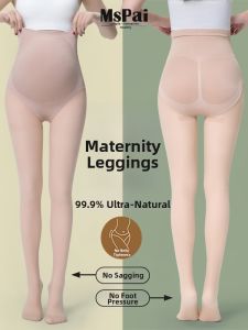 MsPai | Maternity Support Opaque Tights for Large Size Women