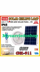 WHS 60W 100W 200W 300W Solar Ceiling Lamp Home Indoor Ceiling Light BalconyStairSolar GardenBedroom Ceiling Lights