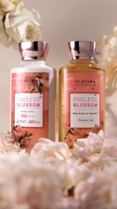 SLAVINA Endless Blossom Shower Gel - Sabun Mandi Parfum Nagita Slavina Body Wash Wangi Tahan Lama 350ml