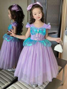 Sequins Mermaid Style Princess Dress Birthday Party