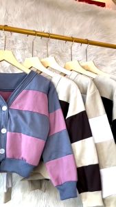 Sweater Wanita | Zize Combi Crop Sweater wanita | Atasan Wanita Terbaru CROP TOP KOREAN STYLE TERLARIS TERKECE