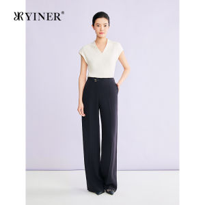 New Chinese Style Summer Wide-leg Trousers