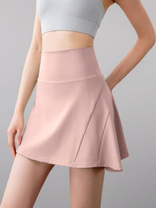 Womens Fitness Short Skirt Yoga Sportswear Quick Dry Breathable Running Training Tennis Pants Skirt Summer Anti-Light