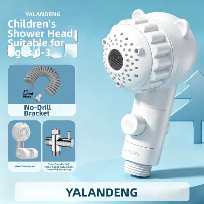 YALANDENG | Baby Shower Head for Bathing Butt and Hair
