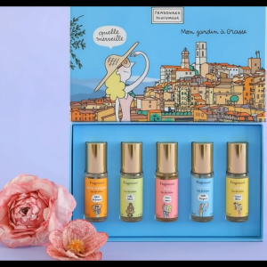 Fragonard Mon Jardin A Grasse (My Garden in Grasse) 5 in 1 Perfume Set by Senteurs de Provence since 2004